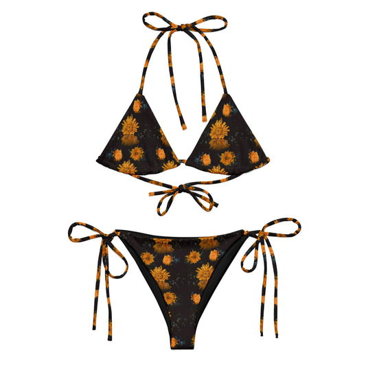 REPETITION | All-over print recycled string bikini