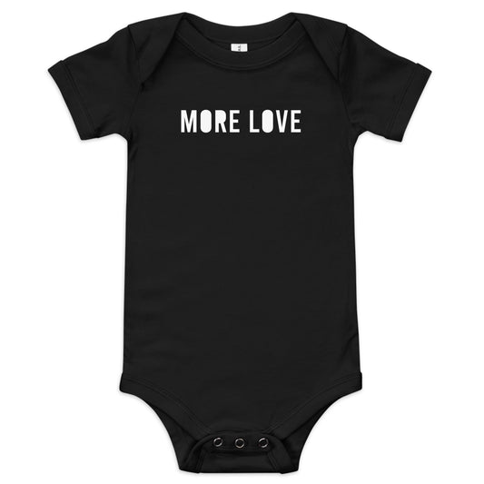 MORE LOVE | Baby short sleeve one piece